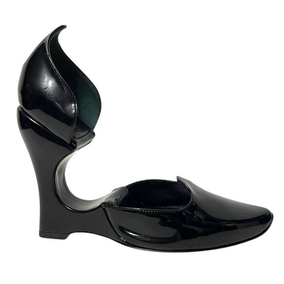 NWOB LOUIS VUITTON Authentic Extreme Babouche Cutout Archless Rip-Off Pumps 37 - Picture 1 of 14